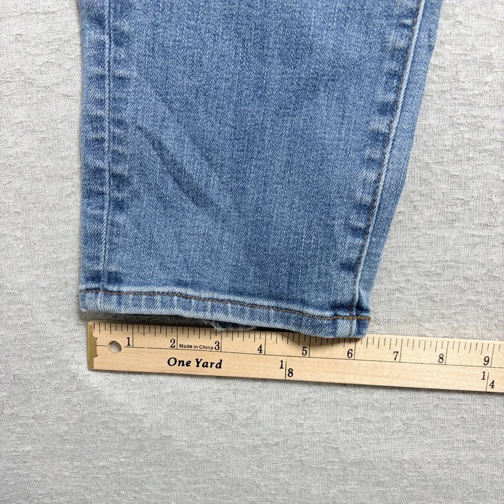 American Eagle Mens Slim Distressed Jeans 36x32 Blue Airflex+ Temp Tech Ripped